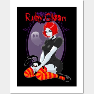 Gloomy Ruby Posters and Art